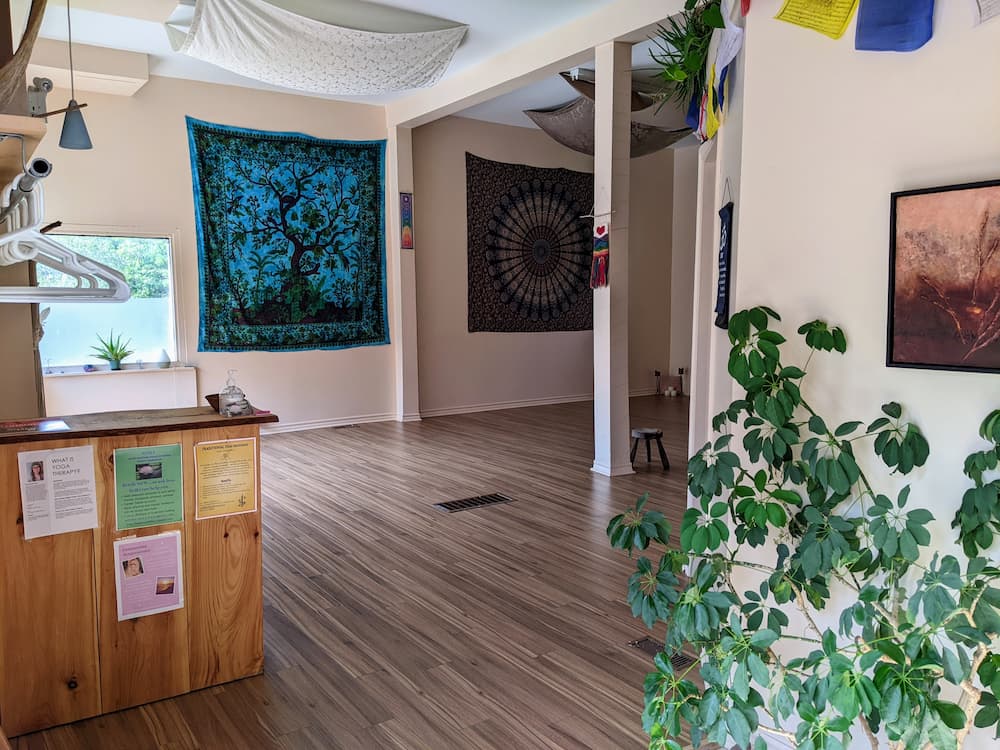 Blockhouse Yoga front reception